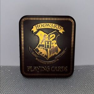 Harry Potter Wizarding World Hogwarts Playing Cards Tin Paladone (B22)